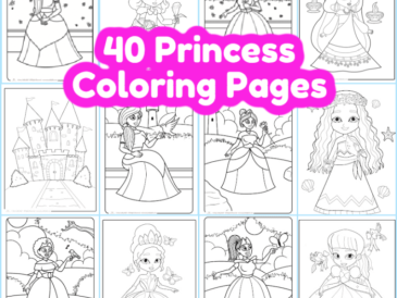 Princess coloring book free