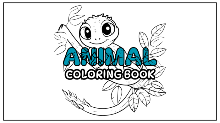 Free animal coloring books